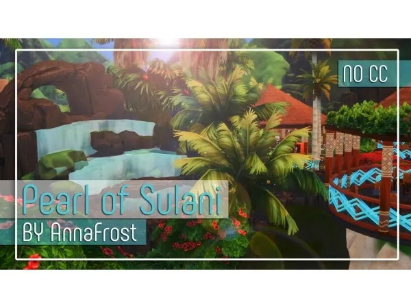 Maxis Match anna frost Restaurant Pearl of Sulani - The Sims 4 Custom Content