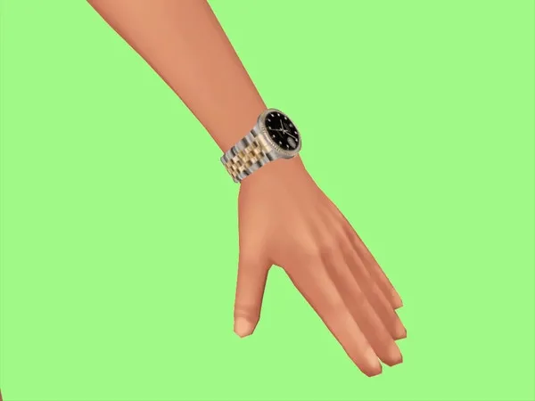 Maxis Match ROLEX DATE JUST by LEX - The Sims 4 Custom Content