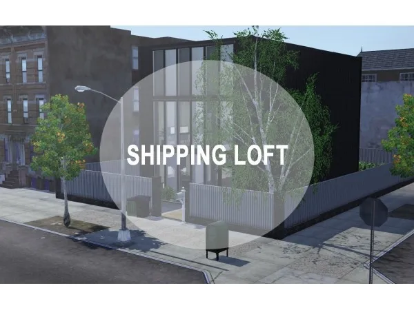 houseof84sims Boroughsburg Shipping Loft - The Sims 3 Custom Content