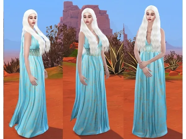 Alpha ts4got DAENERYS IN QARTH - The Sims 4 Custom Content