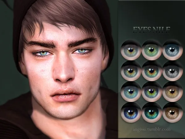 Mix EYES Nile - The Sims 4 Custom Content