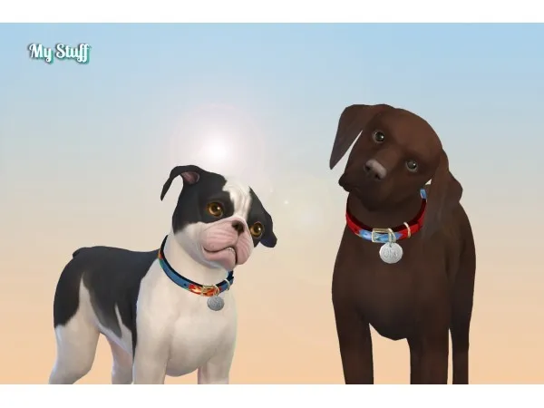 Maxis Match zurkdesign Otis Collar - The Sims 4 Custom Content