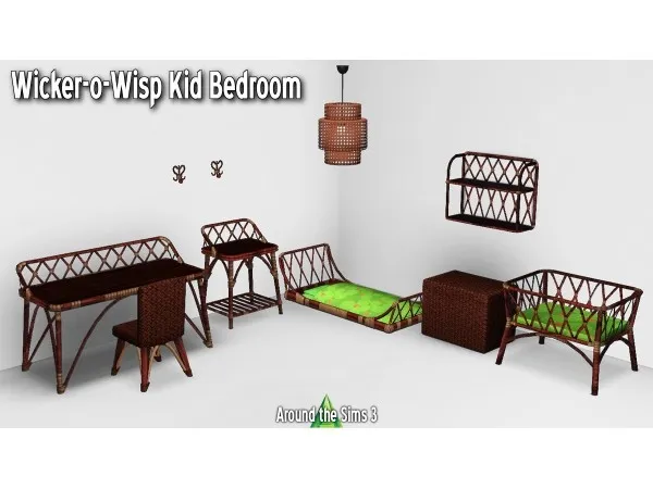 Around Wicker o wisp bedroom - The Sims 3 Custom Content