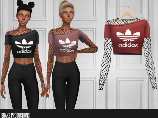 Maxis Match ShakeProductions 305 Top - The Sims 4 Custom Content