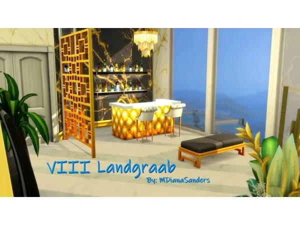 Maxis Match VIII Landgraab Elyse Marquads Apartment by mdianasanders - The Sims 4 Custom Content