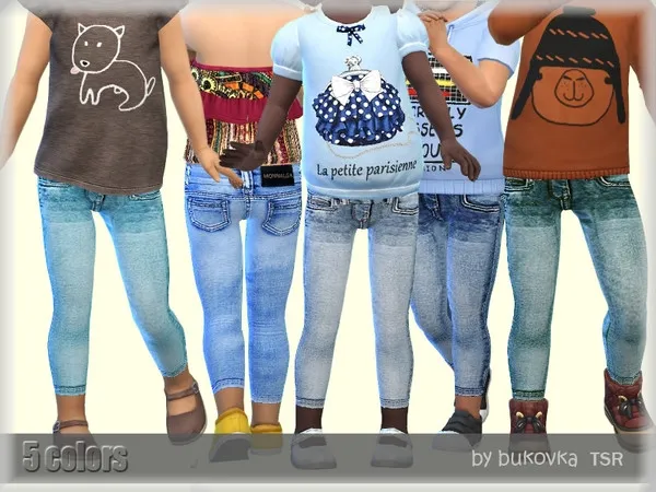 Maxis Match Skinny Jeans - The Sims 4 Custom Content
