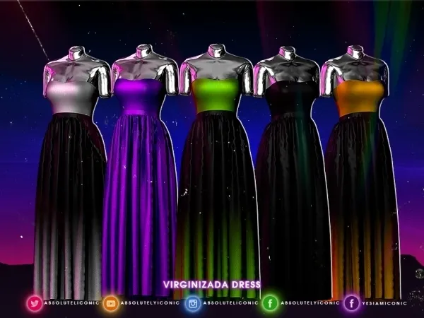 Alpha Virginizada (Dress) TS - The Sims 4 Custom Content
