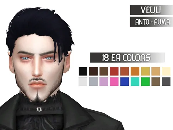 Alpha Anto Puma Retexture Clayified Mesh needed - The Sims 4 Custom Content