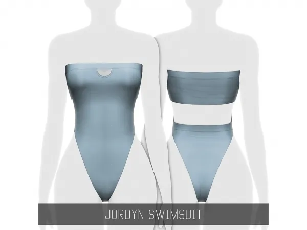 Alpha JORDYN SWIMSUIT - The Sims 4 Custom Content