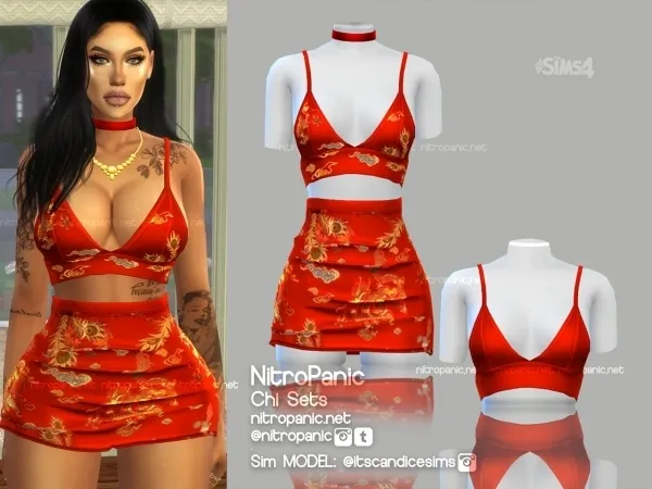 Alpha Chi Sets (TOPS) by nitropanic - The Sims 4 Custom Content
