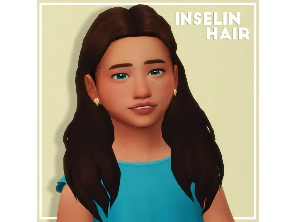 Maxis Match mellowsimss Inselin Hair - The Sims 4 Custom Content