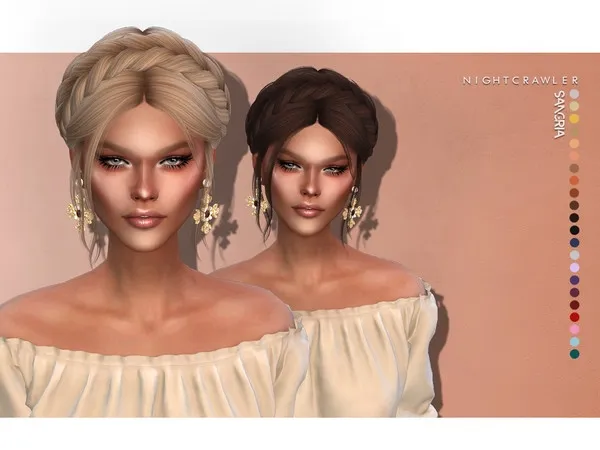 Alpha Nightcrawler Sangria - The Sims 4 Custom Content