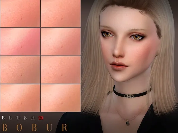 Maxis Match Bobur Blush 20 - The Sims 4 Custom Content