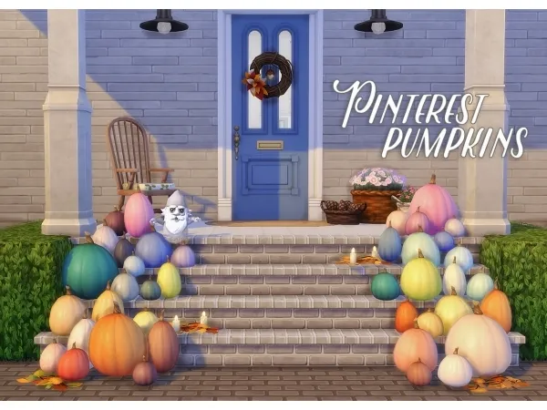 Maxis Match hamburgercakes Pinterest Pumpkins - The Sims 4 Custom Content