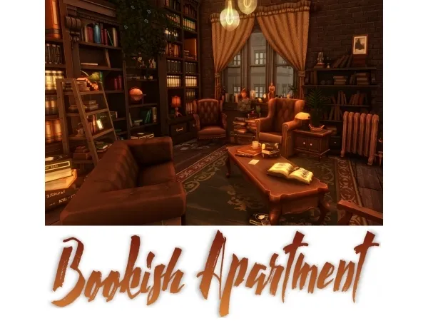 [a-winged-llama] bookish apartment no cc