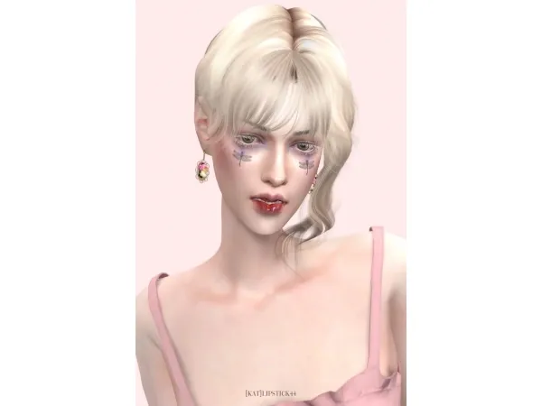Alpha katrina y LIPSTICK 44 - The Sims 4 Custom Content