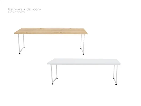 [Palmyra kidsroom] desk - The Sims 4 Custom Content