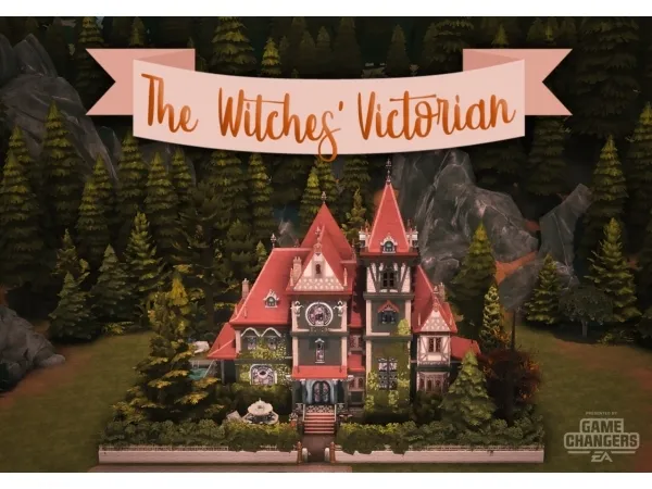 Maxis Match missrubybird The Witches Victorian - The Sims 4 Custom Content