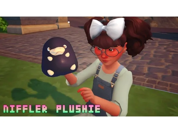 Maxis Match melunn Niffler Plushie - The Sims 4 Custom Content