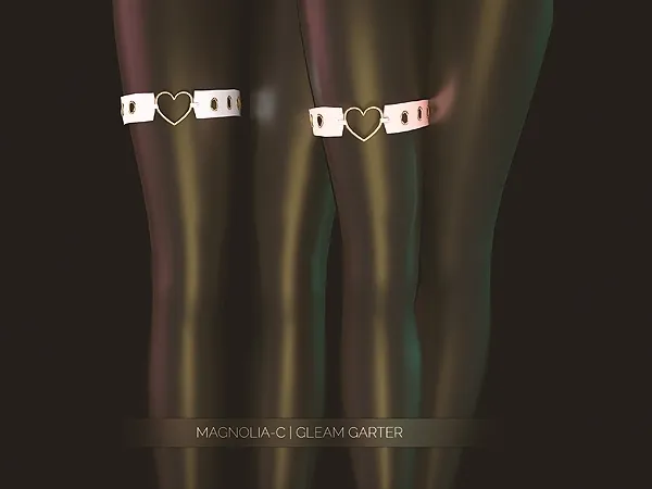 Maxis Match Magnolia C Gleam Garter by magnolia-c - The Sims 4 Custom Content