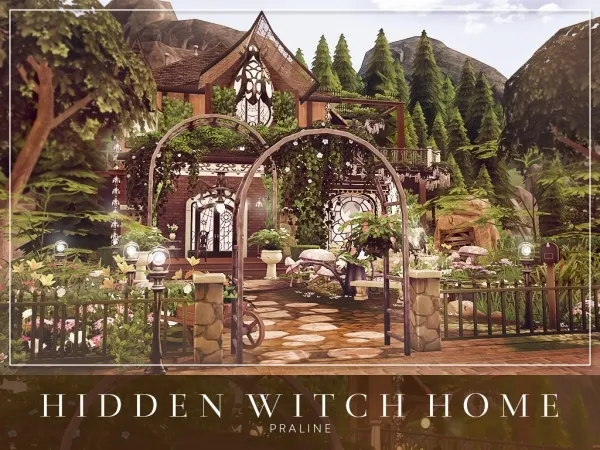 Maxis Match Hidden Witch Home architecture no by cross - The Sims 4 Custom Content