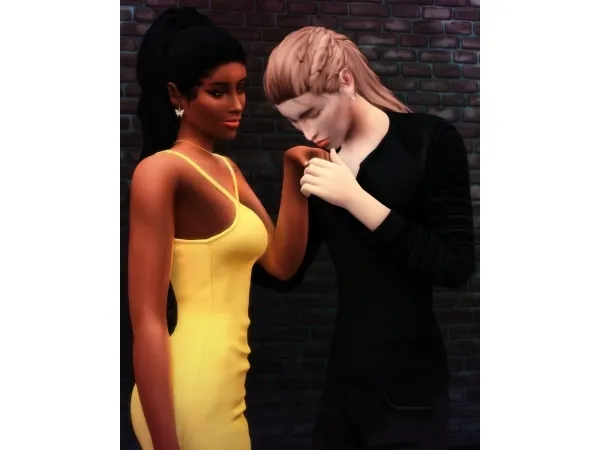 Maxis Match katverse Just Us Pose Pack - The Sims 4 Custom Content