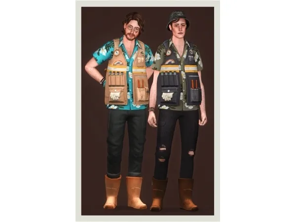Maxis Match Willow Set by AdrienPastel - The Sims 4 Custom Content