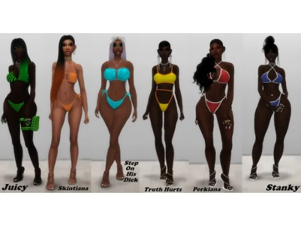 Maxis Match m3laningoddess PRESET COLLECTION by simsfinds - The Sims 4 Custom Content