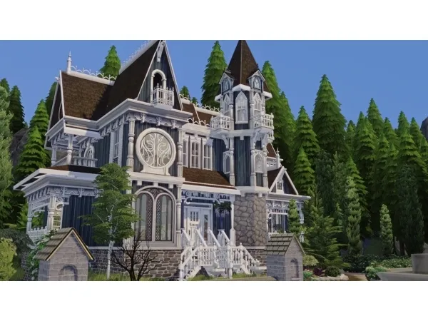 Maxis Match kaibellvertsims Spellcaster Family House - The Sims 4 Custom Content