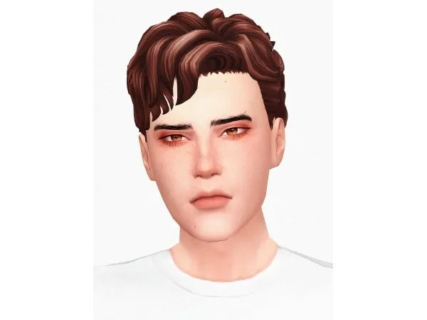 Maxis Match sevensims dean hair - The Sims 4 Custom Content