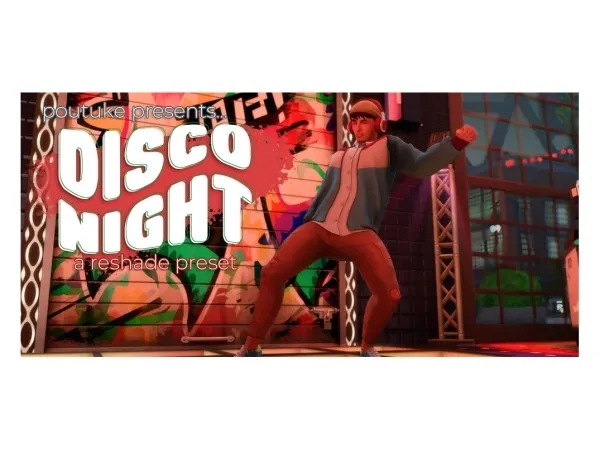 Maxis Match [poutuke] Disco Night reshade preset - The Sims 4 Custom Content