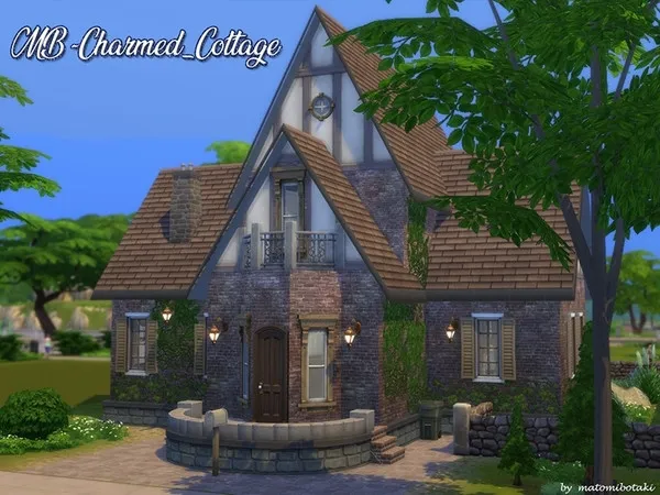 Maxis Match MB Charmed_Cottage by matomibotaki no cc - The Sims 4 Custom Content