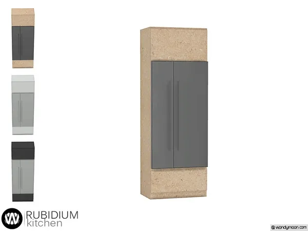 Rubidium Refrigerator - The Sims 4 Custom Content