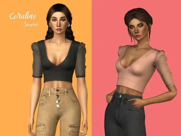 Alpha Coraline - The Sims 4 Custom Content