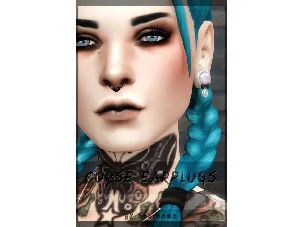 Maxis Match s4simomo Curse Earplugs - The Sims 4 Custom Content