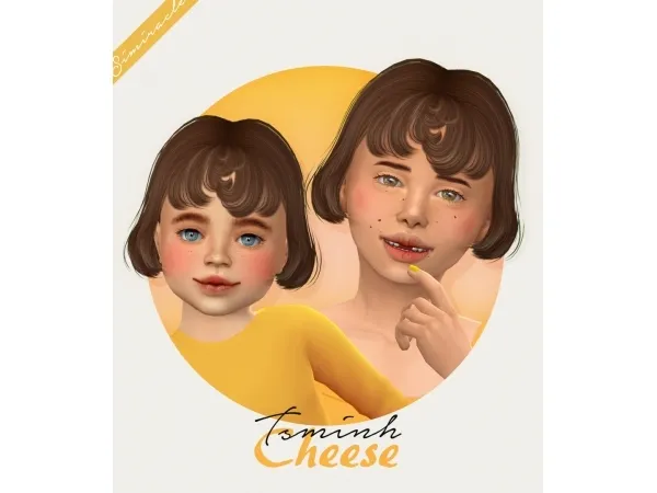 Alpha simiracle Tsminh Sims Cheese - The Sims 4 Custom Content