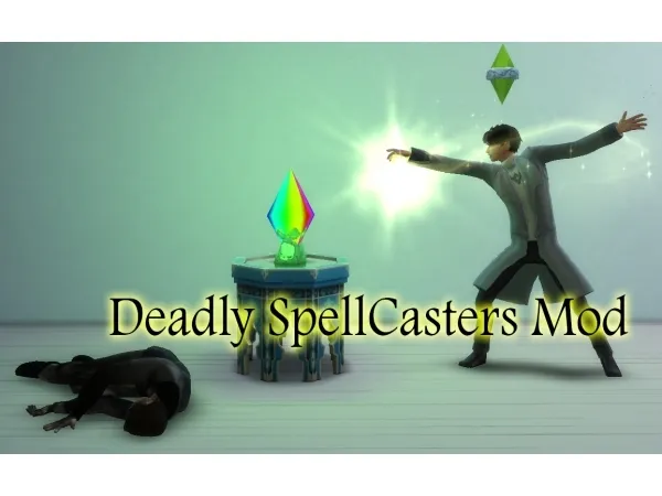 Maxis Match Deadly SpellCasters Mod by andrian_ml - The Sims 4 Custom Content
