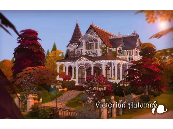 Maxis Match rubyred sims Victorian Autumn [NO ] - The Sims 4 Custom Content