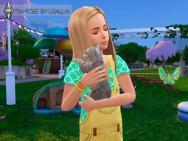 Maxis Match Couple pose child's best friend REQUIRES PETS - The Sims 4 Custom Content