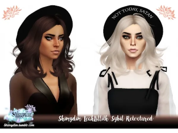 Alpha S4 LeahLillith Sybil Retexture Child aturals Unnaturals - The Sims 4 Custom Content
