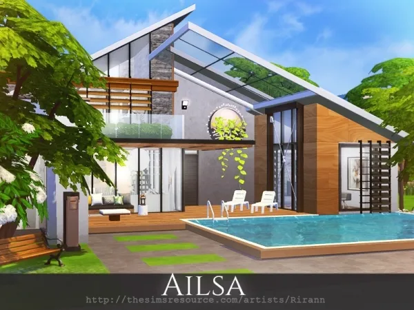 Alpha Ailsa by Rirann - The Sims 4 Custom Content