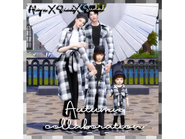 Alpha algu Autumn collaboration - The Sims 4 Custom Content