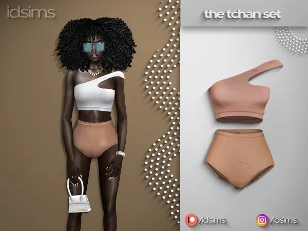 Alpha The Tchan Set by polygoncouture - The Sims 4 Custom Content