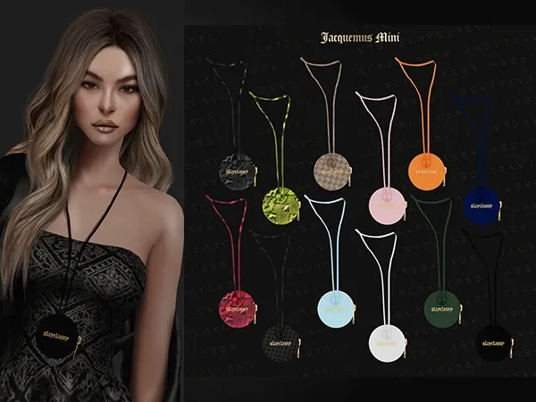 Alpha SlayClassy 108 Jacquemus mini lookalike by slayclassy - The Sims 4 Custom Content