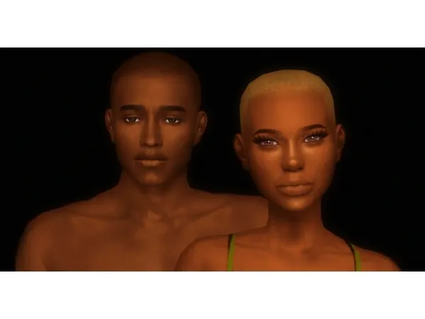 Maxis Match hi land so no head (remade) presets land by hi - The Sims 4 Custom Content