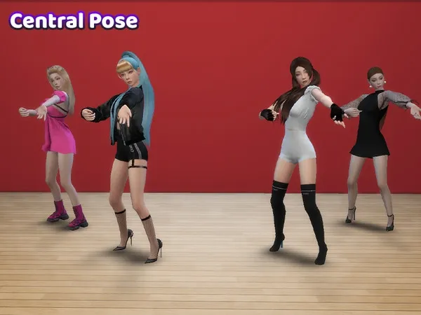 Alpha BlackPink Kill This Love Dance Cover - The Sims 4 Custom Content