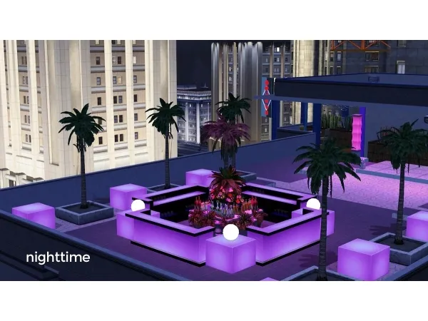 Luminous Bar Pro Bar Cube Conversion by enable_llamas - The Sims 3 Custom Content