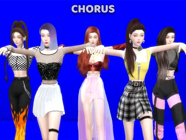Alpha ITZY ICY Dance Cover - The Sims 4 Custom Content
