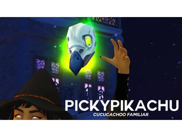Alpha Cu Cu Cachoo Familiar NEW Does NOT Override current familiars by pickypikachu - The Sims 4 Custom Content