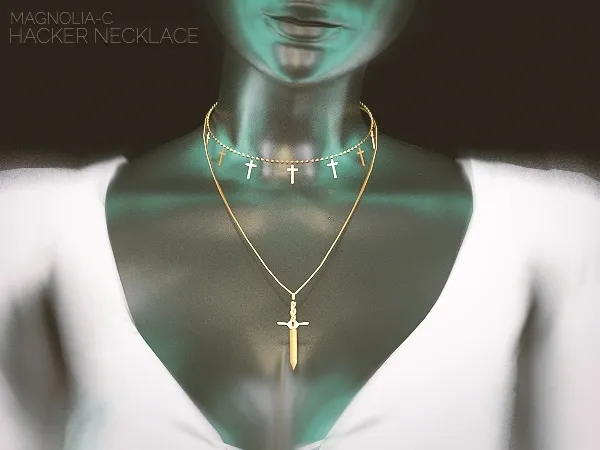 Magnolia-C - Hacker Necklace